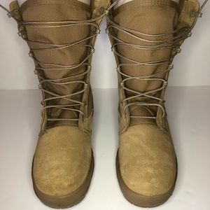 McRAE Tan Steel Toe Combat Boost Size 9.5R